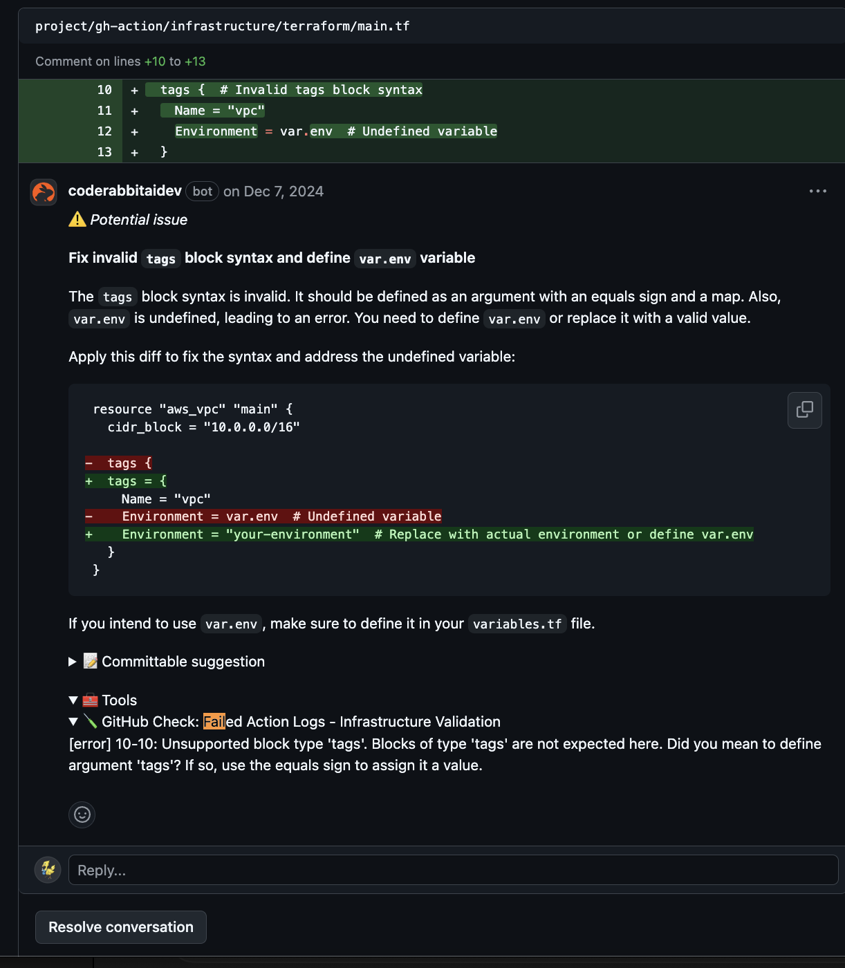 Terraform Configuration